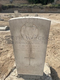 BAGHDAD (NORTH GATE) WAR CEMETERY - BLACKSTOCK, THOMAS